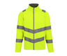 HI-VIS PRO CONTRACT ABLAZE 2 LAYER SOFTSHELL JACKET (CLASS 3)