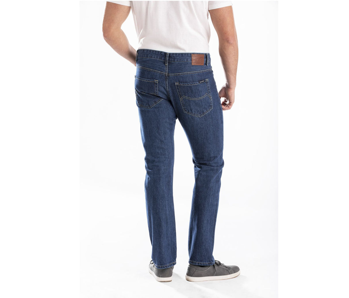 RICA LEWIS MEN'S STONE STRAIGHT LEG FIT JEANS
