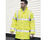 RESULT HIGH VIZ MOTORWAY COAT