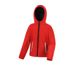 RESULT JUNIOR/YOUTH TX PERFORMANCE HOODED SOFTSHELL