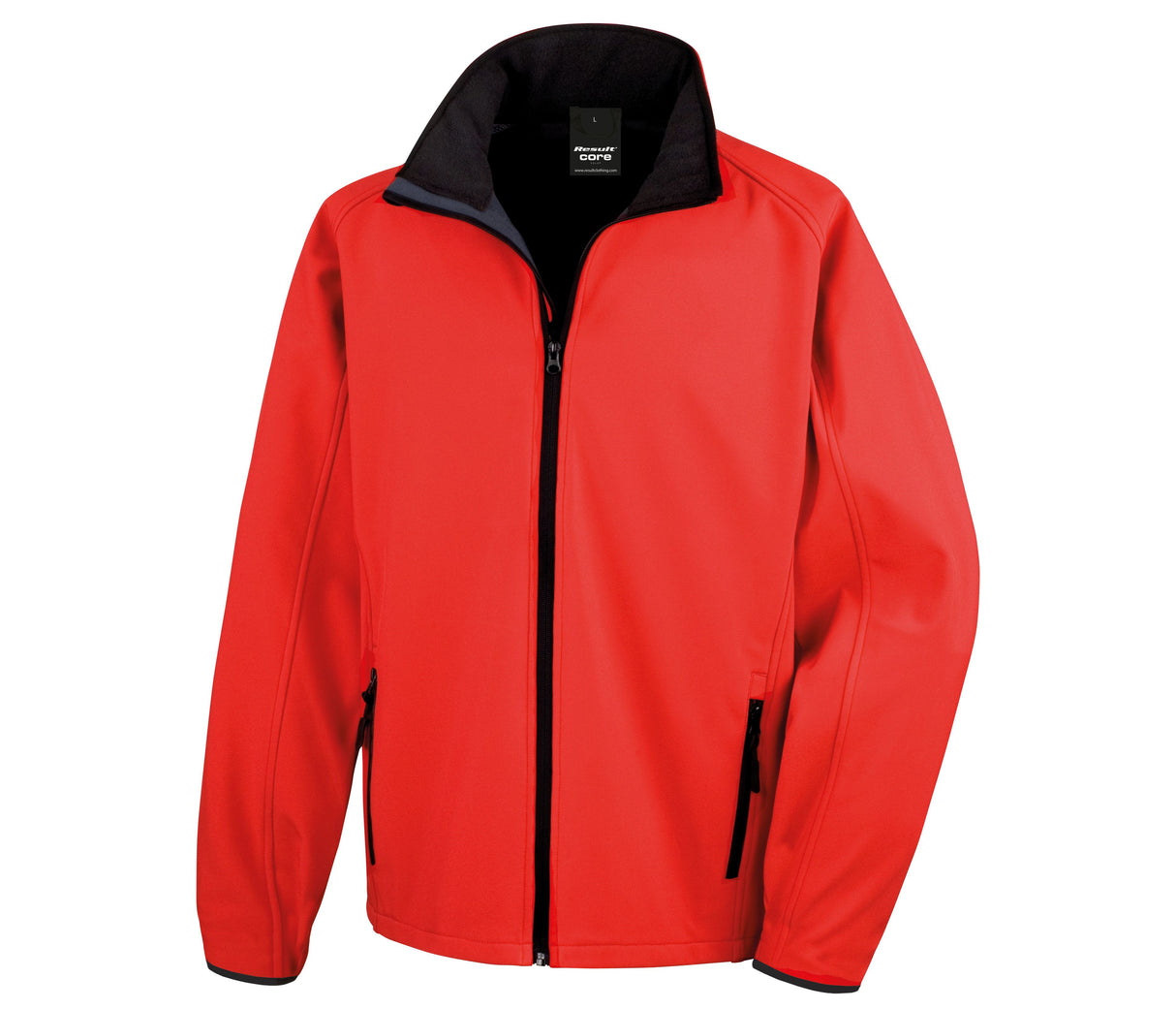 RESULT MENS PRINTABLE SOFTSHELL JACKET
