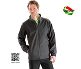 RESULT MENS PRINTABLE SOFTSHELL JACKET