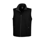 RESULT MENS PRINTABLE SOFTSHELL BODYWARMER