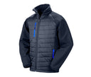 RESULT BLACK COMPASS PADDED SOFTSHELL JACKET