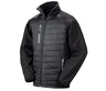 RESULT BLACK COMPASS PADDED SOFTSHELL JACKET
