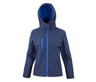RESULT WOMENS TX PERFORMANCE HOODED SOFTSHELL JACKET