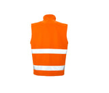 RESULT PRINTABLE SAFETY SOFTSHELL GILET