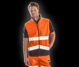 RESULT PRINTABLE SAFETY SOFTSHELL GILET
