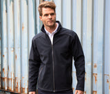 RESULT MENS TREBLE STITCH SOFTSHELL