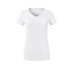LADIES' PURE ORGANIC V-NECK