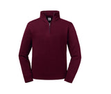 RUSSELL AUTHENTIC QUARTER ZIP SWEAT