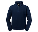 RUSSELL AUTHENTIC QUARTER ZIP SWEAT
