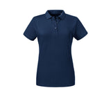 RUSSELL LADIES' PURE ORGANIC POLO