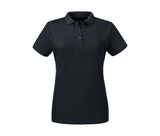 RUSSELL LADIES' PURE ORGANIC POLO
