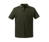 RUSSELL MEN'S PURE ORGANIC POLO