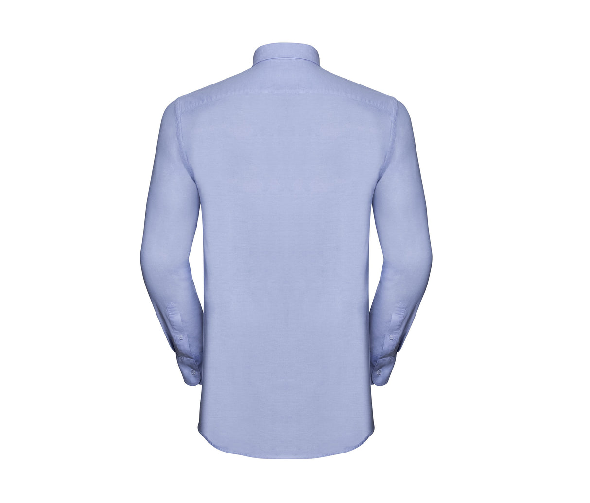 RUSSELL COLLECTION MEN'S LONG SLEEVE TAILORED WASHED OXFORD SHIRT