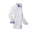 RUSSELL COLLECTION MEN'S LONG SLEEVE TAILORED WASHED OXFORD SHIRT