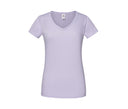 FRUIT OF THE LOOM LADIES ICONIC 150 V-NECK T