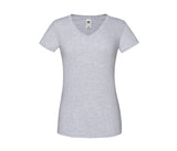 FRUIT OF THE LOOM LADIES ICONIC 150 V-NECK T
