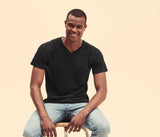 FRUIT OF THE LOOM ORIGINAL V NECK T