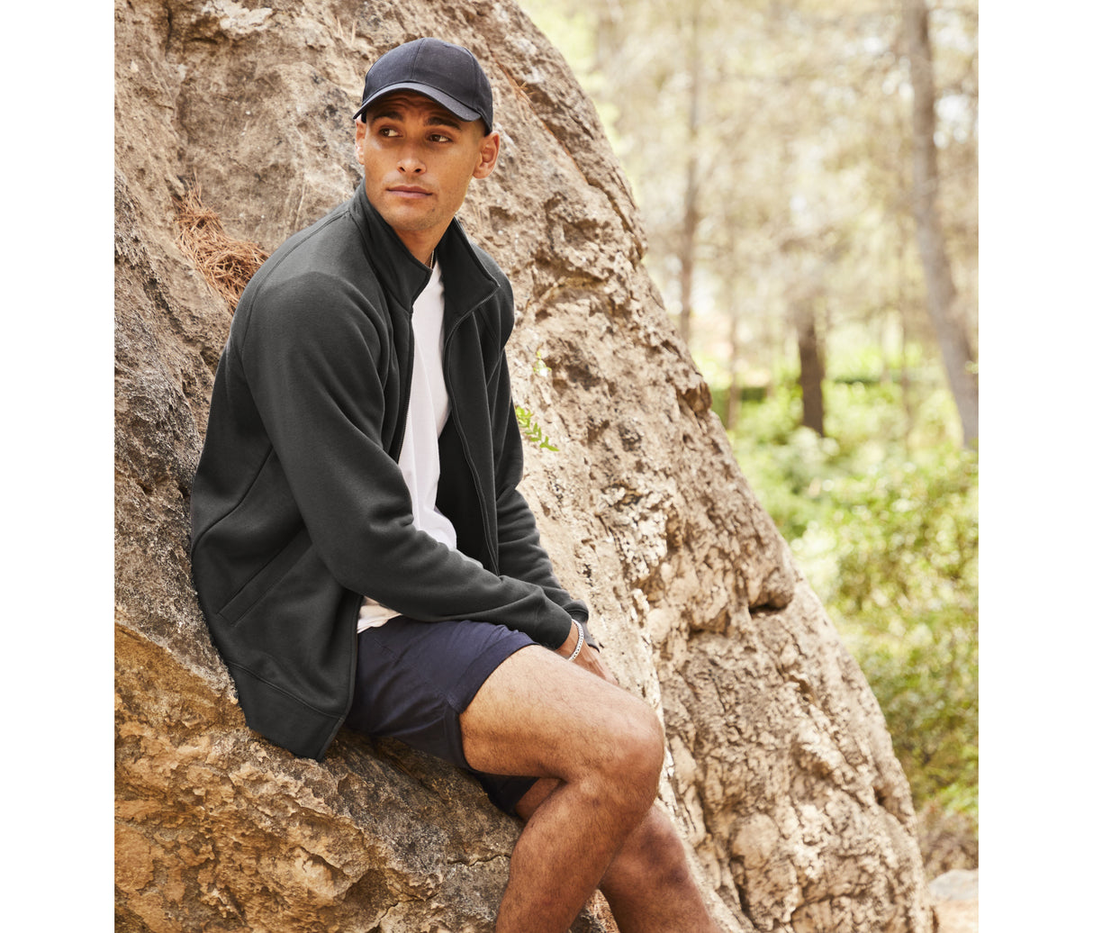 FRUIT OF THE LOOM PREMIUM SWEAT JACKET