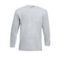 FRUIT OF THE LOOM VALUEWEIGHT LONG SLEEVE T