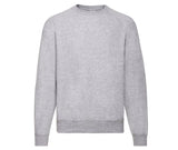 FRUIT OF THE LOOM CLASSIC RAGLAN SWEAT
