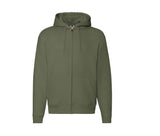 FRUIT OF THE LOOM PREMIUM HOODED SWEAT JACKET