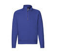 FRUIT OF THE LOOM PREMIUM ZIP NECK SWEAT