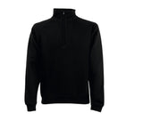 FRUIT OF THE LOOM PREMIUM ZIP NECK SWEAT