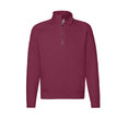 FRUIT OF THE LOOM PREMIUM ZIP NECK SWEAT