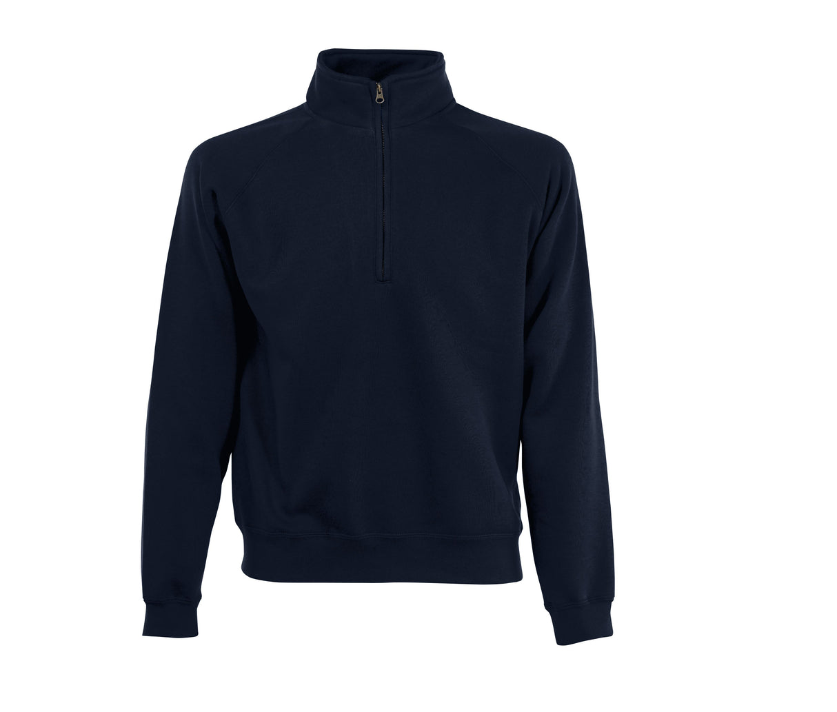 FRUIT OF THE LOOM PREMIUM ZIP NECK SWEAT