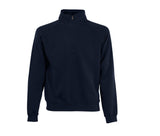 FRUIT OF THE LOOM PREMIUM ZIP NECK SWEAT