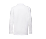 FRUIT OF THE LOOM KIDS 65/35 LONG SLEEVE POLO