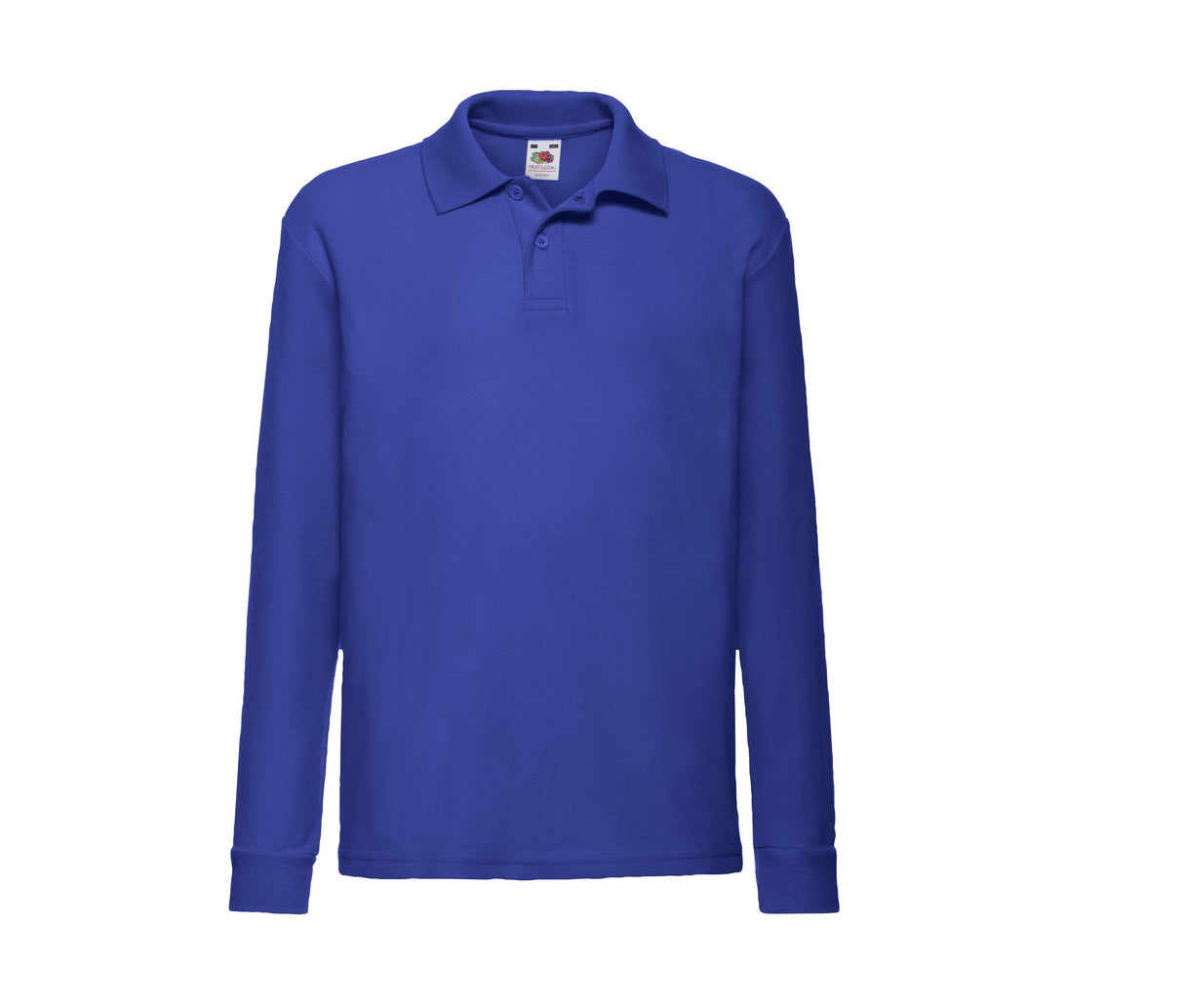 FRUIT OF THE LOOM KIDS 65/35 LONG SLEEVE POLO