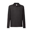 FRUIT OF THE LOOM KIDS' 65/35 LONG SLEEVE POLO