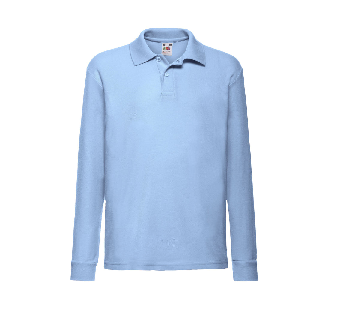 FRUIT OF THE LOOM KIDS 65/35 LONG SLEEVE POLO