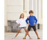 FRUIT OF THE LOOM KIDS 65/35 LONG SLEEVE POLO