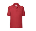 FRUIT OF THE LOOM KIDS' 65/35 POLO