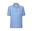 FRUIT OF THE LOOM KIDS' 65/35 POLO