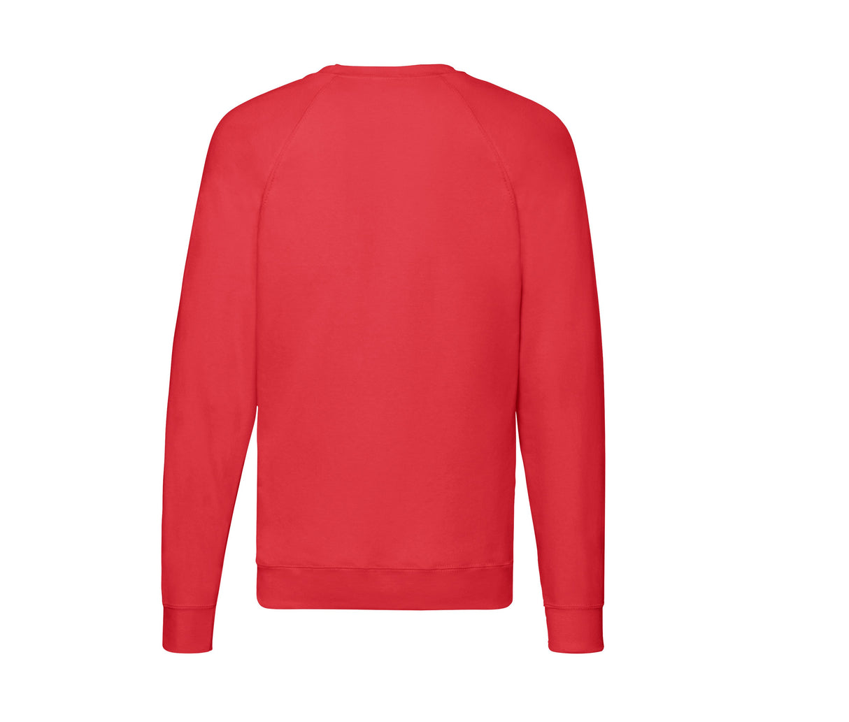 FRUIT OF THE LOOM LIGHTWEIGHT RAGLAN SWEAT