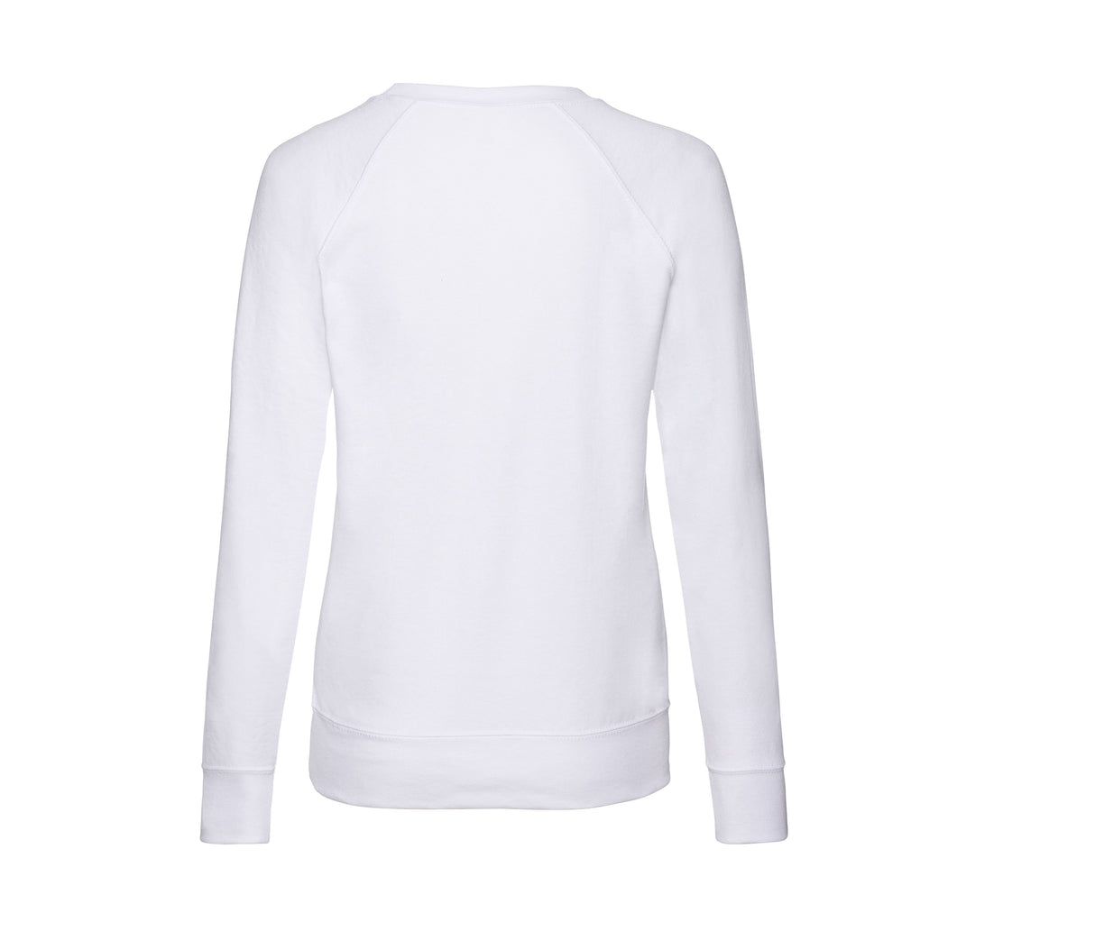FRUIT OF THE LOOM LADIES LIGHTWEIGHT RAGLAN SWEAT