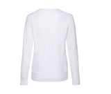 FRUIT OF THE LOOM LADIES LIGHTWEIGHT RAGLAN SWEAT