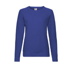 FRUIT OF THE LOOM LADIES LIGHTWEIGHT RAGLAN SWEAT
