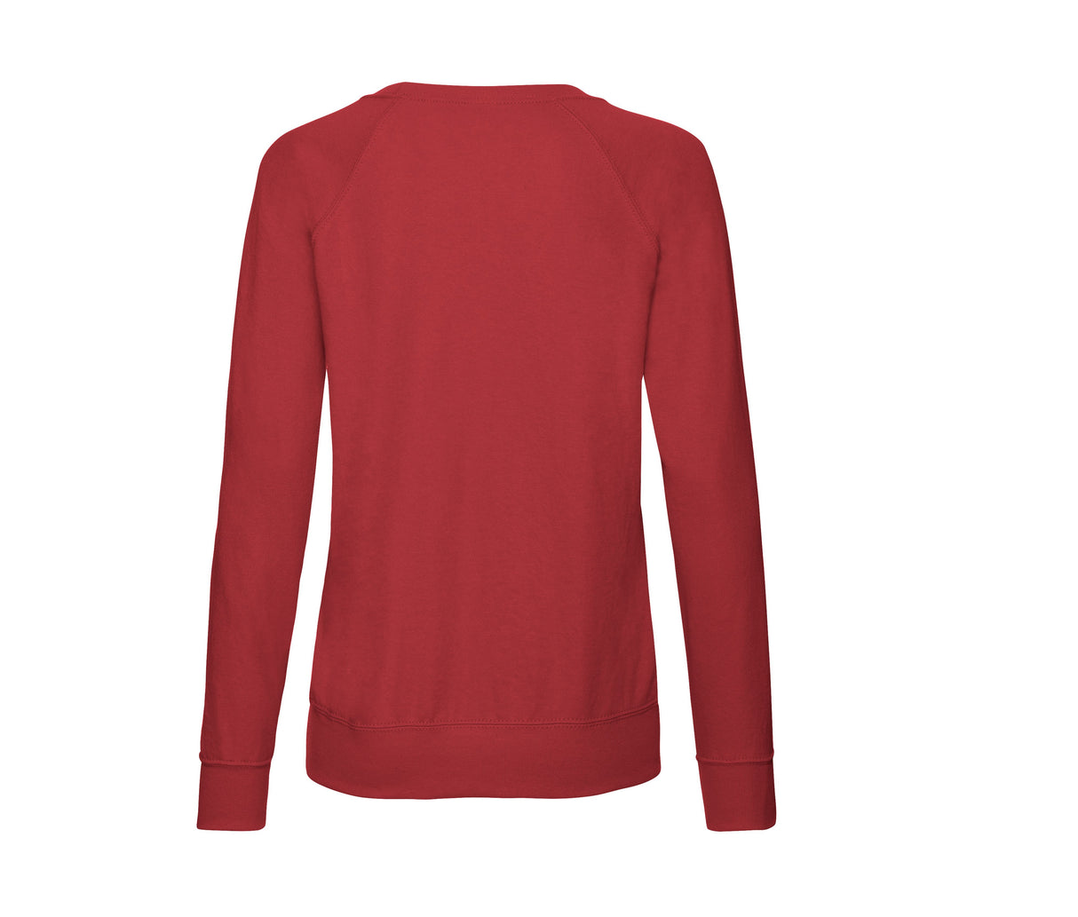 FRUIT OF THE LOOM LADIES LIGHTWEIGHT RAGLAN SWEAT