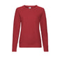 FRUIT OF THE LOOM LADIES LIGHTWEIGHT RAGLAN SWEAT