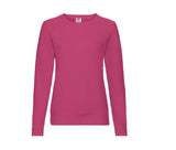 FRUIT OF THE LOOM LADIES LIGHTWEIGHT RAGLAN SWEAT