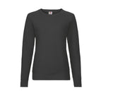 FRUIT OF THE LOOM LADIES LIGHTWEIGHT RAGLAN SWEAT