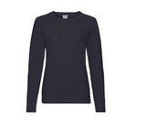FRUIT OF THE LOOM LADIES LIGHTWEIGHT RAGLAN SWEAT
