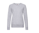 FRUIT OF THE LOOM LADIES LIGHTWEIGHT RAGLAN SWEAT